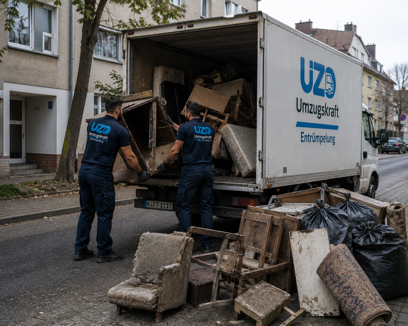Professionelle Entrümpelung mit Umzugskraft